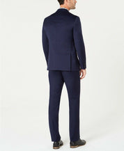 Tommy Hilfiger Mens Modern-Fit TH Flex Twill Suit Jacket Blue 38S