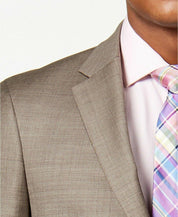 Tommy Hilfiger Mens Modern fit Suit Jacket Blazer 38 S Beige Solid