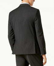 Calvin Klein Mens Skinny fit Suit Jacket Blazer 42 S Grey Stretch