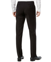 Calvin Klein Mens Slim fit Wool Tuxedo Pants 40 / 32 Black Solid