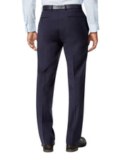 Calvin Klein Mens Slim fit Wool Dress Pants 40 / 30 Navy  Blue Solid