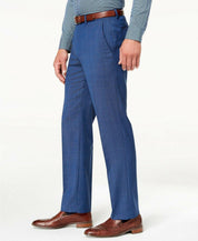 Michael Kors Mens Regular fit Dress Pants 32 / 30 Blue Stretch