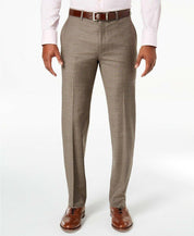 Tommy Hilfiger Men's Modern-Fit TH Flex Stretch Dress Pants 34 x 30 Tan
