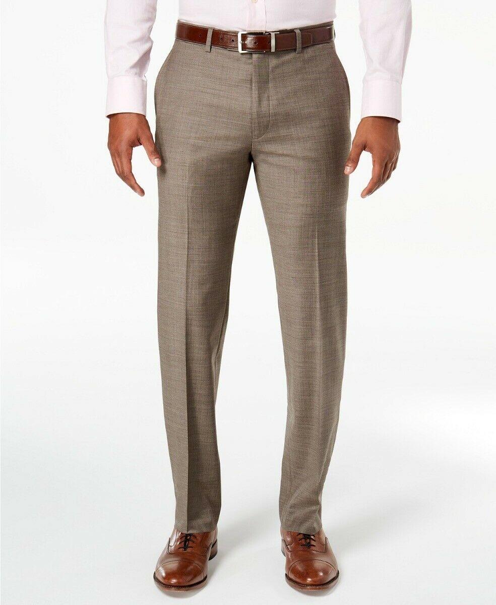 Tommy Hilfiger Mens Modern fit Dress Pants 30 / 30 Brown