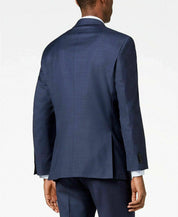 Tommy Hilfiger Mens Modern fit Suit Jacket Blazer 42 L Blue Stretch