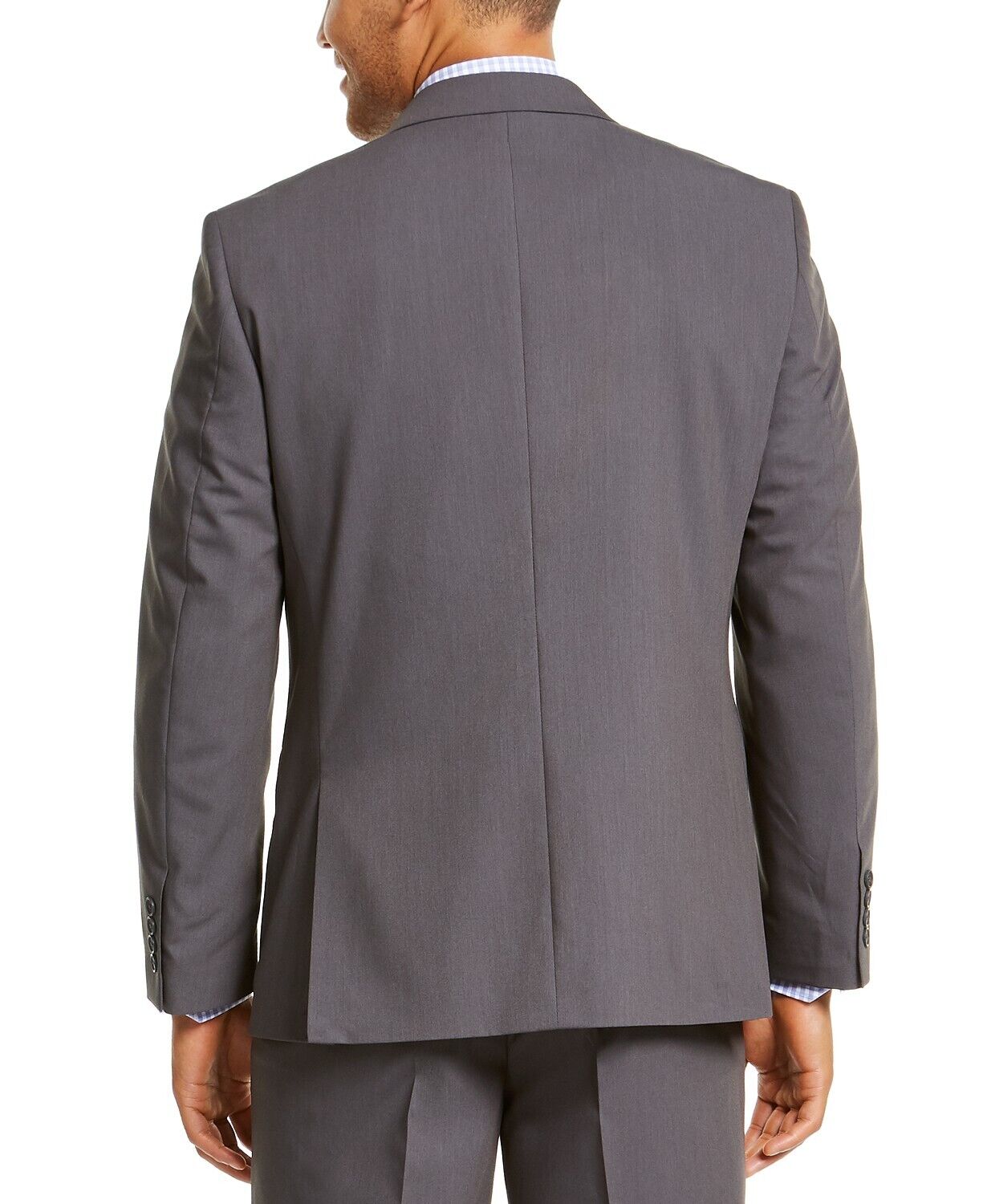 Nautica Solid Modern-Fit Suit Jacket 36S Dark Grey