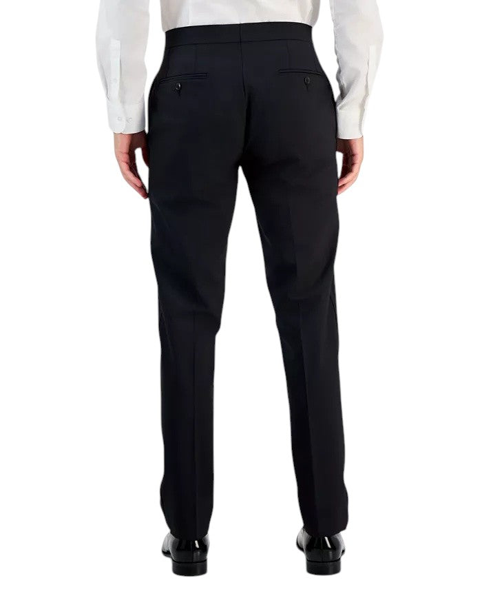 Bar III Mens Slim fit Tuxedo Pants 40 Black Solid
