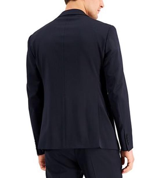 AX Armani Exchange Men's Slim-Fit Solid Suit Jacket 44R Navy Blue
