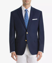 Lauren Ralph Lauren Mens Blazer 44L Bright Navy Coolmax Gold Buttons