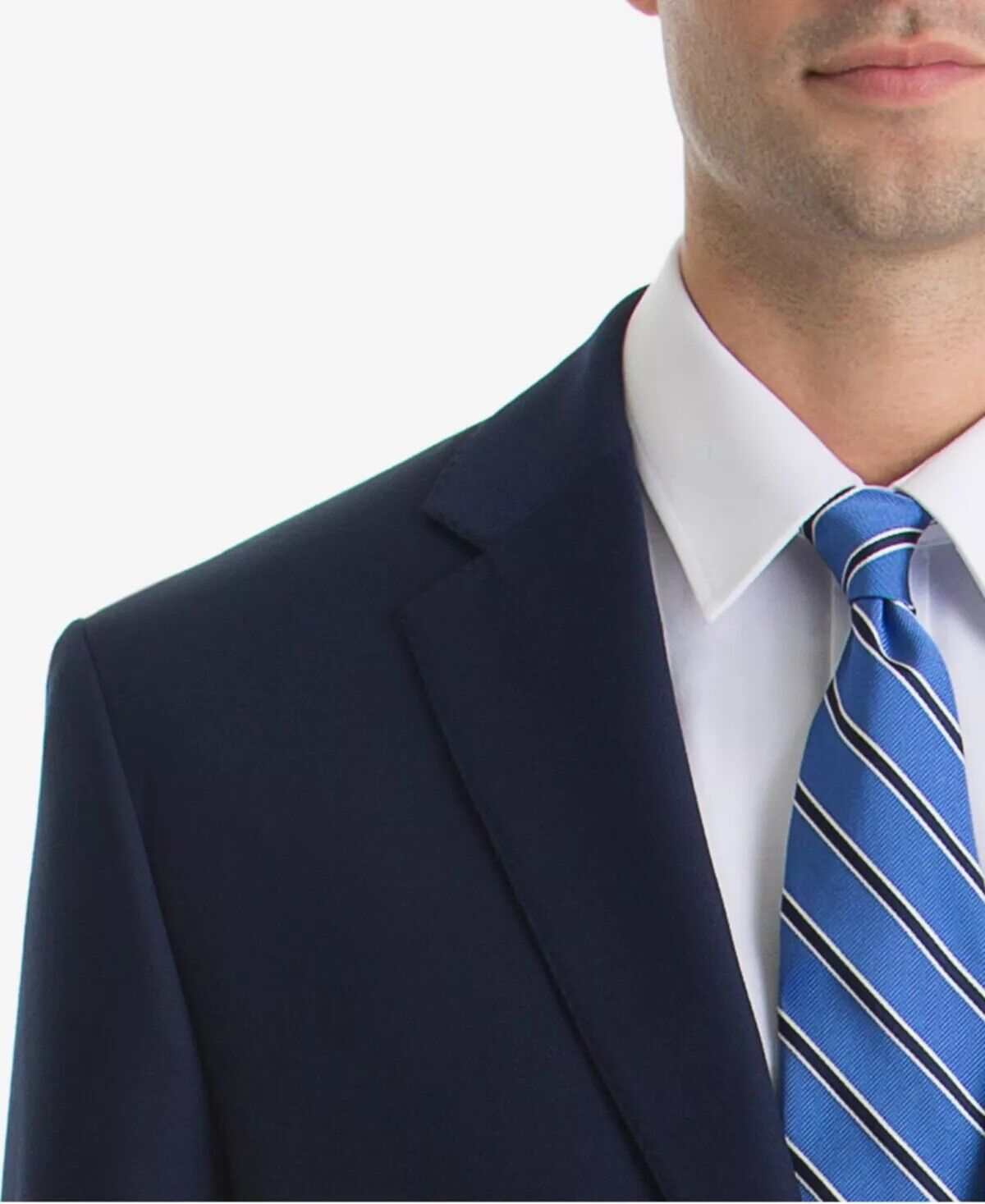 Lauren Ralph Lauren Mens Blazer 44L Bright Navy Coolmax Gold Buttons