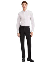 Kenneth Cole Mens Slim fit Double Breasted 2 Piece Suit 38 S Pants 31 / 32 Black