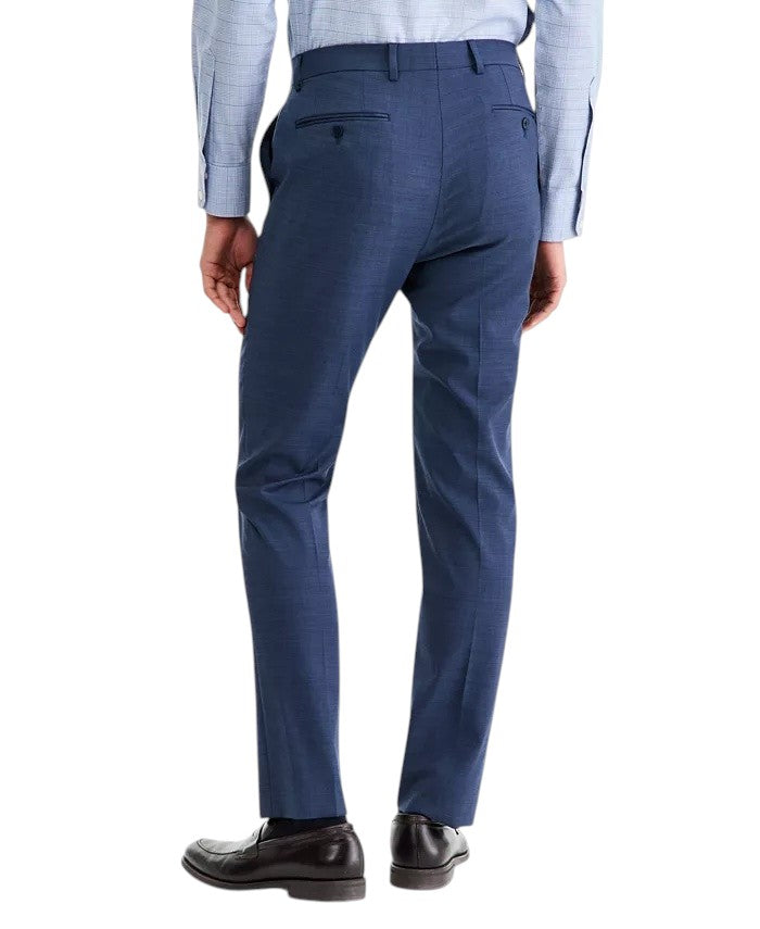Calvin Klein Mens Slim fit Wool Dress Pants 40 / 30 Blue Solid