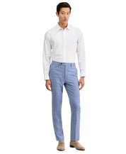 Calvin Klein Mens Slim fit Dress Pants 32 / 32 Light Blue Solid Stretch Wool