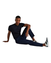 Perry Ellis Portfolio Mens Slim fit Dress Pants 32 / 29 Navy Blue Grid