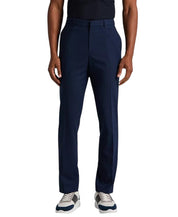 Perry Ellis Portfolio Mens Slim fit Dress Pants 32 / 32 Navy  Blue Plaid
