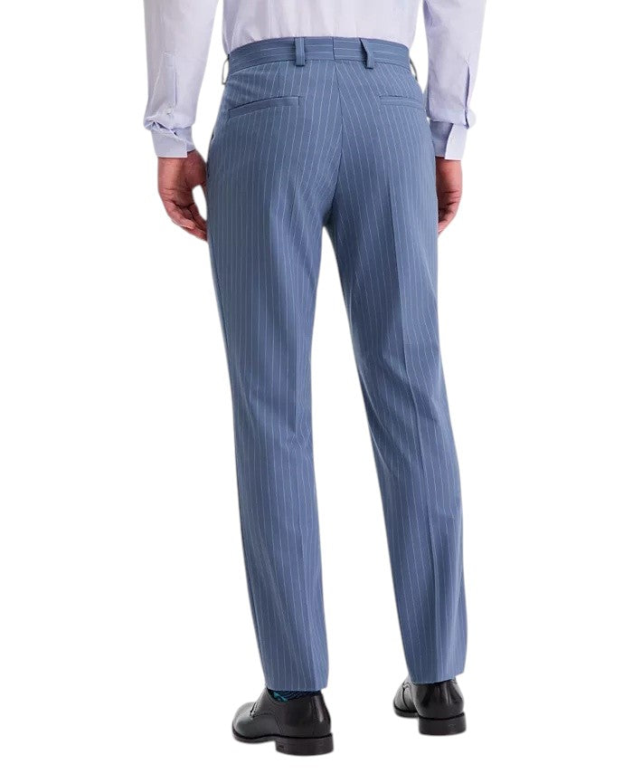 Hugo Boss Mens Modern fit Wool Dress Pants 36 / 30 Blue Striped