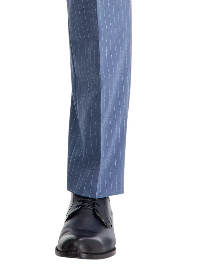 Hugo Boss Mens Modern fit Wool Dress Pants 36 / 30 Blue Striped
