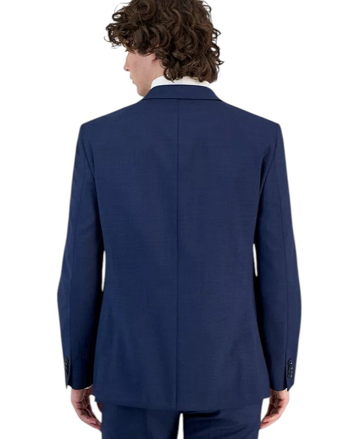 Tommy Hilfiger Mens Modern fit Wool Suit Jacket Blazer 42 S Blue Solid