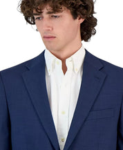 Tommy Hilfiger Mens Modern fit Wool Suit Jacket Blazer 42 S Blue Solid