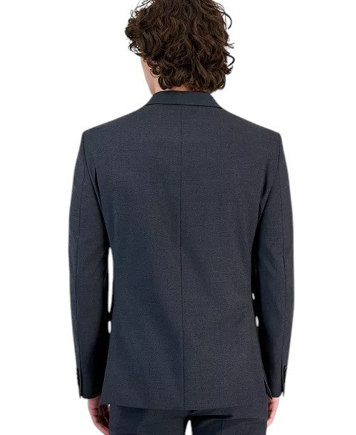 Tommy Hilfiger Mens Modern fit Wool Suit Jacket Blazer 46 R Charcoal Grey Solid
