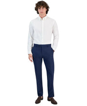 Tommy Hilfiger Mens Modern fit Wool Dress Pants 38 / 30 Blue Solid