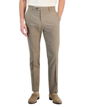 Tommy Hilfiger Mens Modern fit Wool Dress Pants 50 / 32 Tan Light Brown Solid