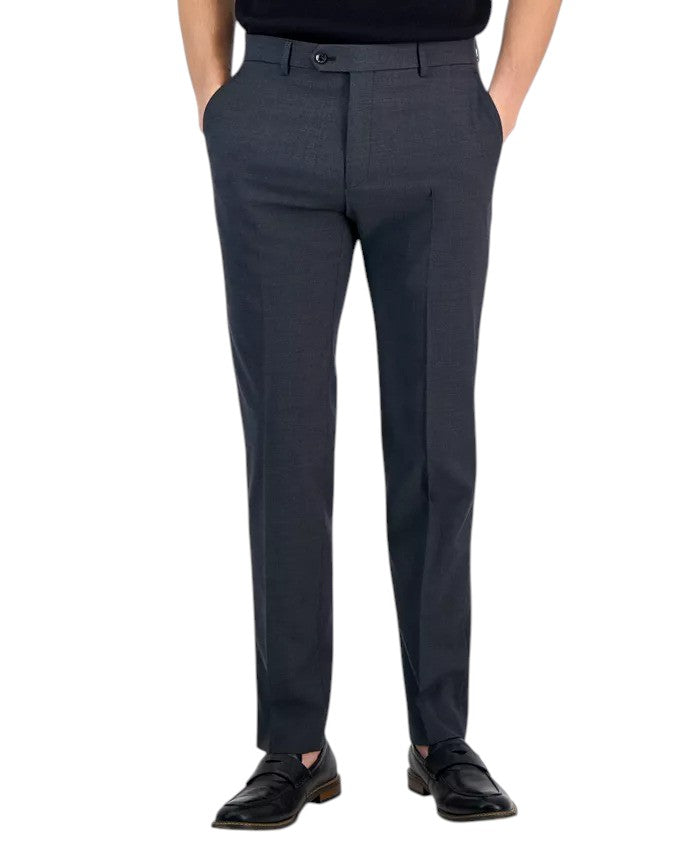 Tommy Hilfiger Mens Modern fit Wool Dress Pants 36 / 32 Charcoal Gray Solid
