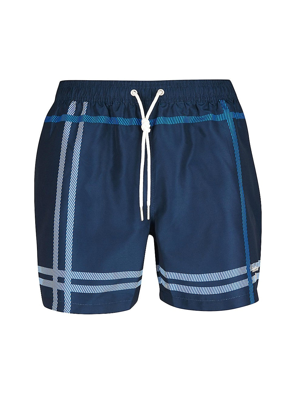 Barbour Mens Blaine Swim Shorts Blue Medium