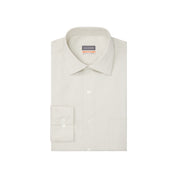 Van Heusen Mens Button Down Regular Fit Dress Shirt  Beige 17 17 5 34 35