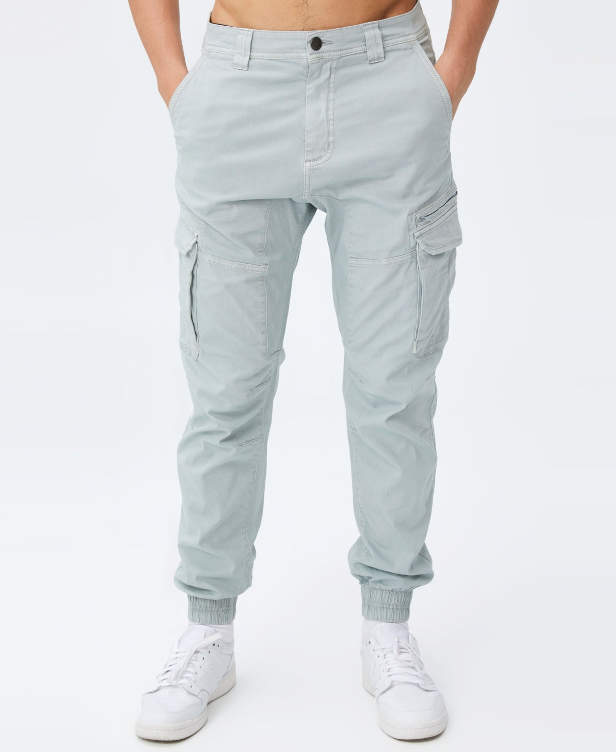 Men's Urban Jogger Pants Cotton On Blue Haze 38 Reg