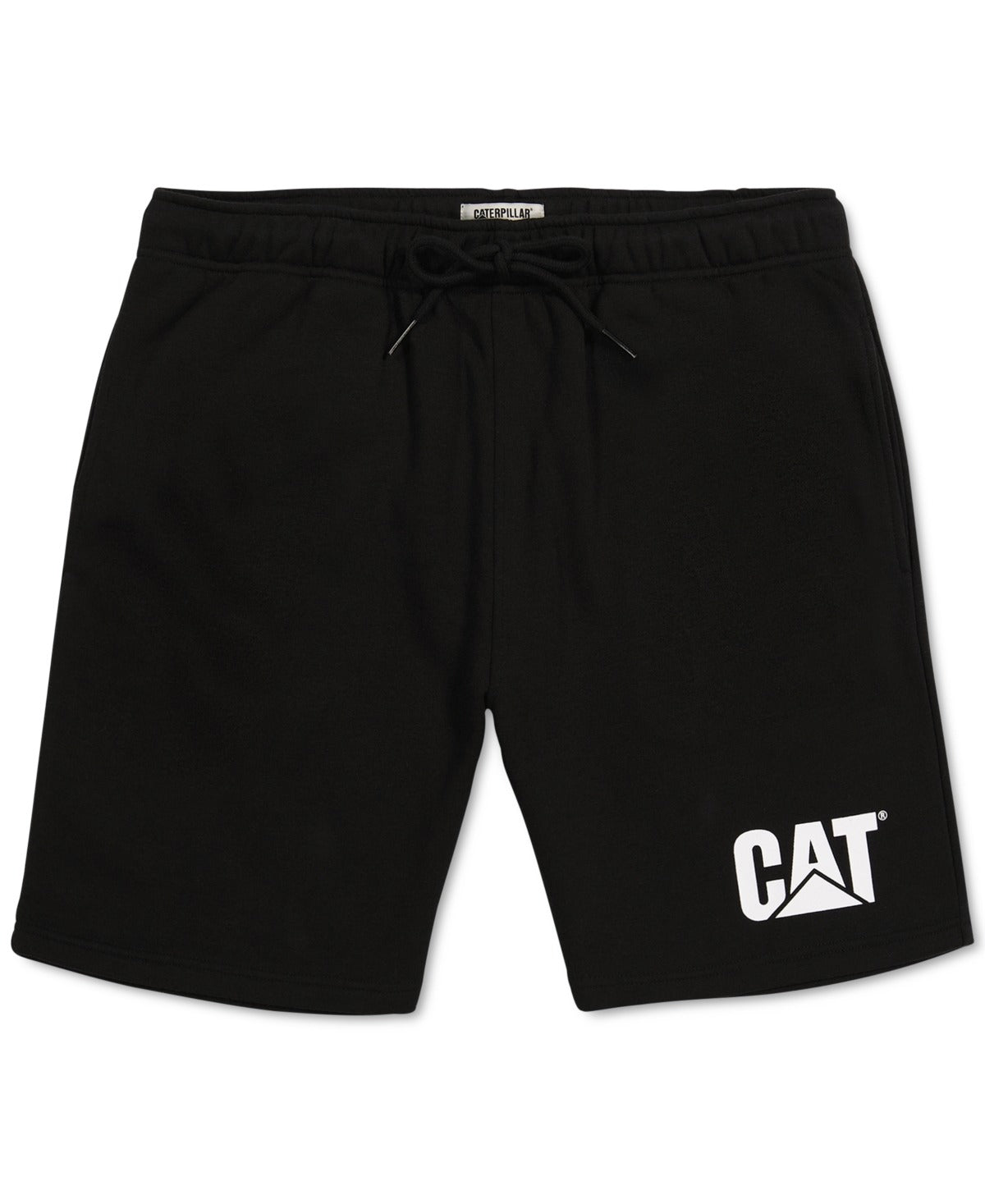 Caterpillar Mens Fleece Sweat Shorts Size XXL Black