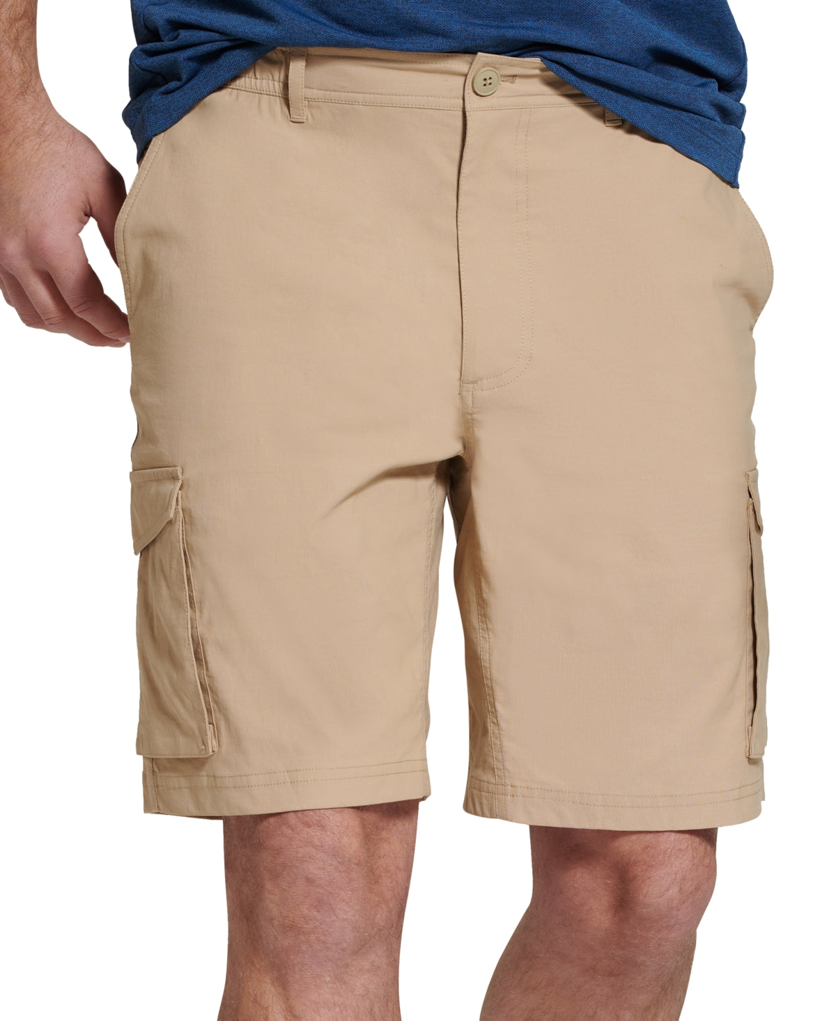 BASS OUTDOOR Men's Cargo Shorts Cornstalk Tan Small