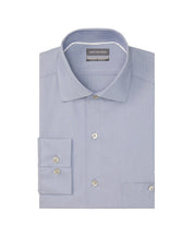 Van Heusen Men's Even Temperature Slim Fit Dress Shirt Blue 16 16.5 32 33