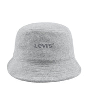 Levis Mens Gray Tonal Terry Cloth Bucket Hat Large XL