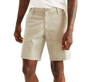 Dockers Mens Regular fit Casual Shorts 48 Beige Solid
