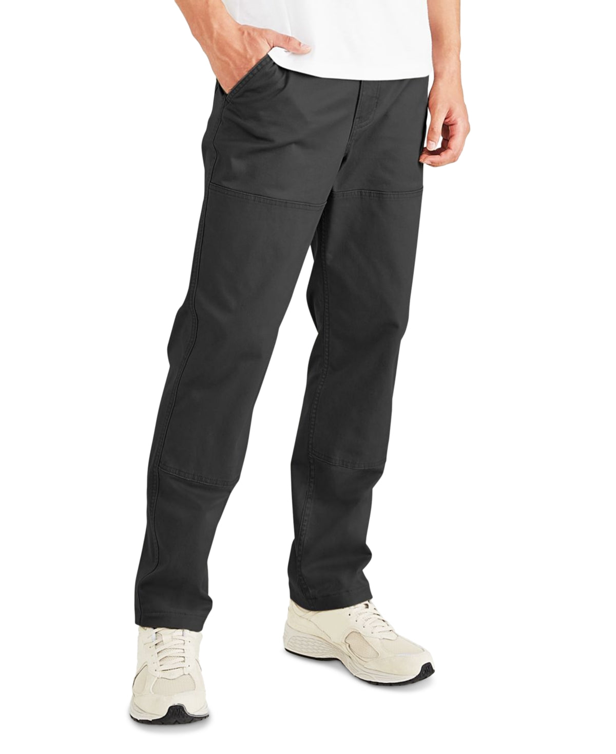 Dockers Mens Straight Fit Smart Utility Pants Steelhead Grey 36 x 32