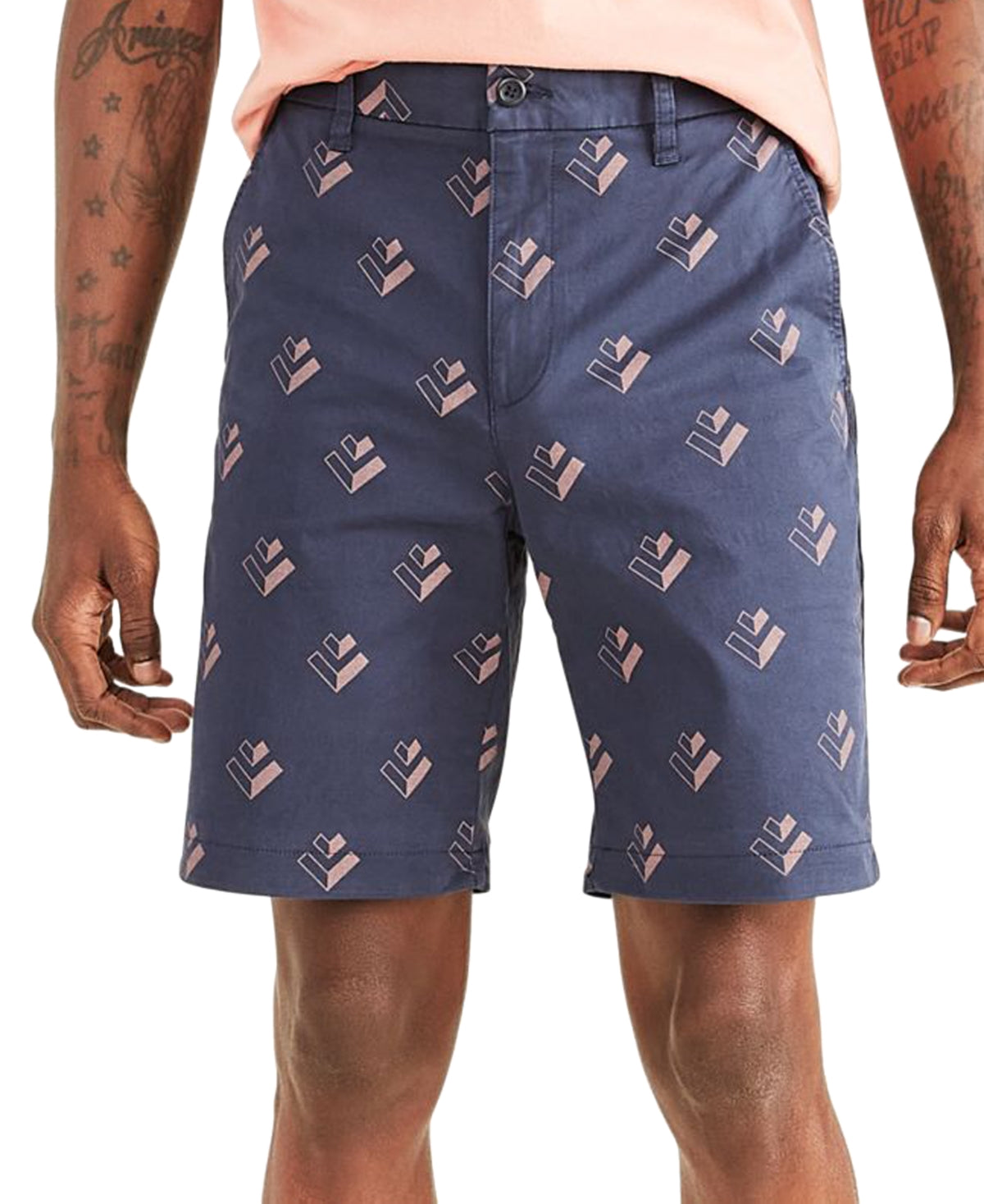 Dockers Mens Ultimate 9.5 Shorts Blue 38