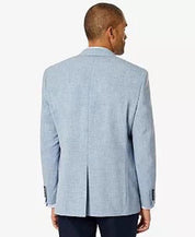 CLUB ROOM Men's Classic-Fit Solid Sport Coat 40S Light Blue