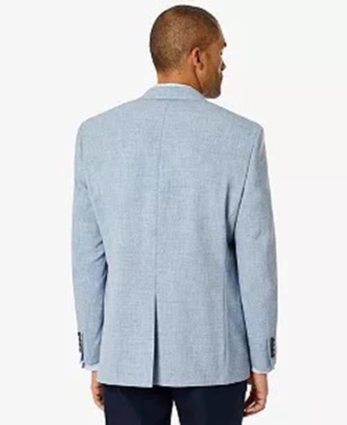 CLUB ROOM Men's Classic-Fit Solid Sport Coat 40S Light Blue