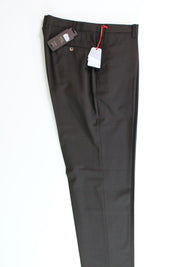 PT Torino PT01 Mens Modern Fit Stretch Dress Pants EU 52 US 36 Brown Wool $395