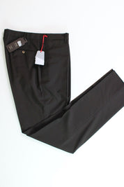 PT Torino PT01 Mens Modern Fit Stretch Dress Pants EU 52 US 36 Brown Wool $395