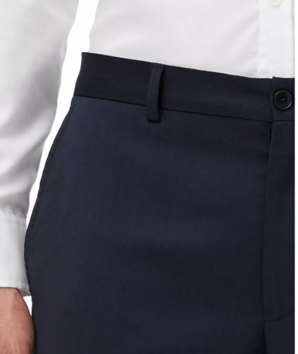 A/X Armani Exchange Men's Navy Solid Dress Pants 34 x 32 Slim-Fit