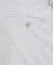 Alfani Men's Dress Pants Light Grey 36 x 30 Slim-Fit Stretch Solid Flat Front