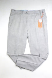 Tallia Mens Slim Fit Grey Tic Mini Check Dress Pants 38 x 32 Wool