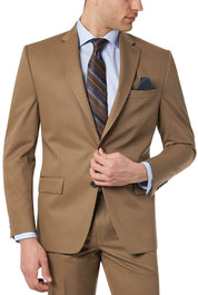 Lauren Ralph Lauren Men's Classic-Fit Wool Stretch Suit Jacket 50R Taupe