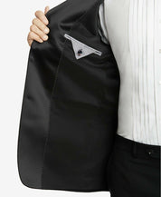 Tommy Hilfiger Men's Modern-Fit Flex Stretch Black Tuxedo Jacket 40L