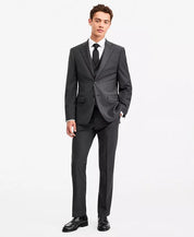 Tommy Hilfiger Mens Modern fit Wool Suit Jacket Blazer 44 R Charcoal Solid