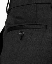 Lauren Ralph Lauren Classic Fit Micro Twill Pleated Dress Pants 38 x 32 Black