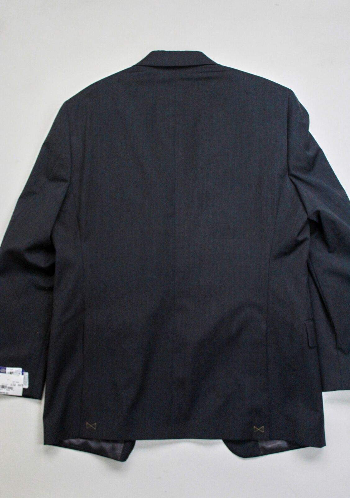 Hart Schaffner Mens Marx Chicago Fit Suit Jacket 40S Charcoal Grey Wool
