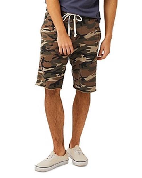 ALTERNATIVE Victory Slim Fit 10.5 Inch Cotton Shorts 2XL XXL Camo Green